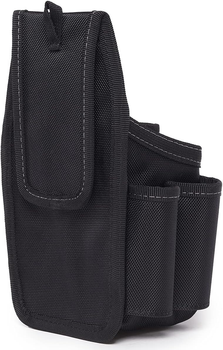 ToughBuilt - Utility Plus Pouch- 7 Pockets and Rear Pocket Flap - Heavy Duty and Durable, Notebook Pocket, Tape Measure Clip - (TB-236-7) - - 