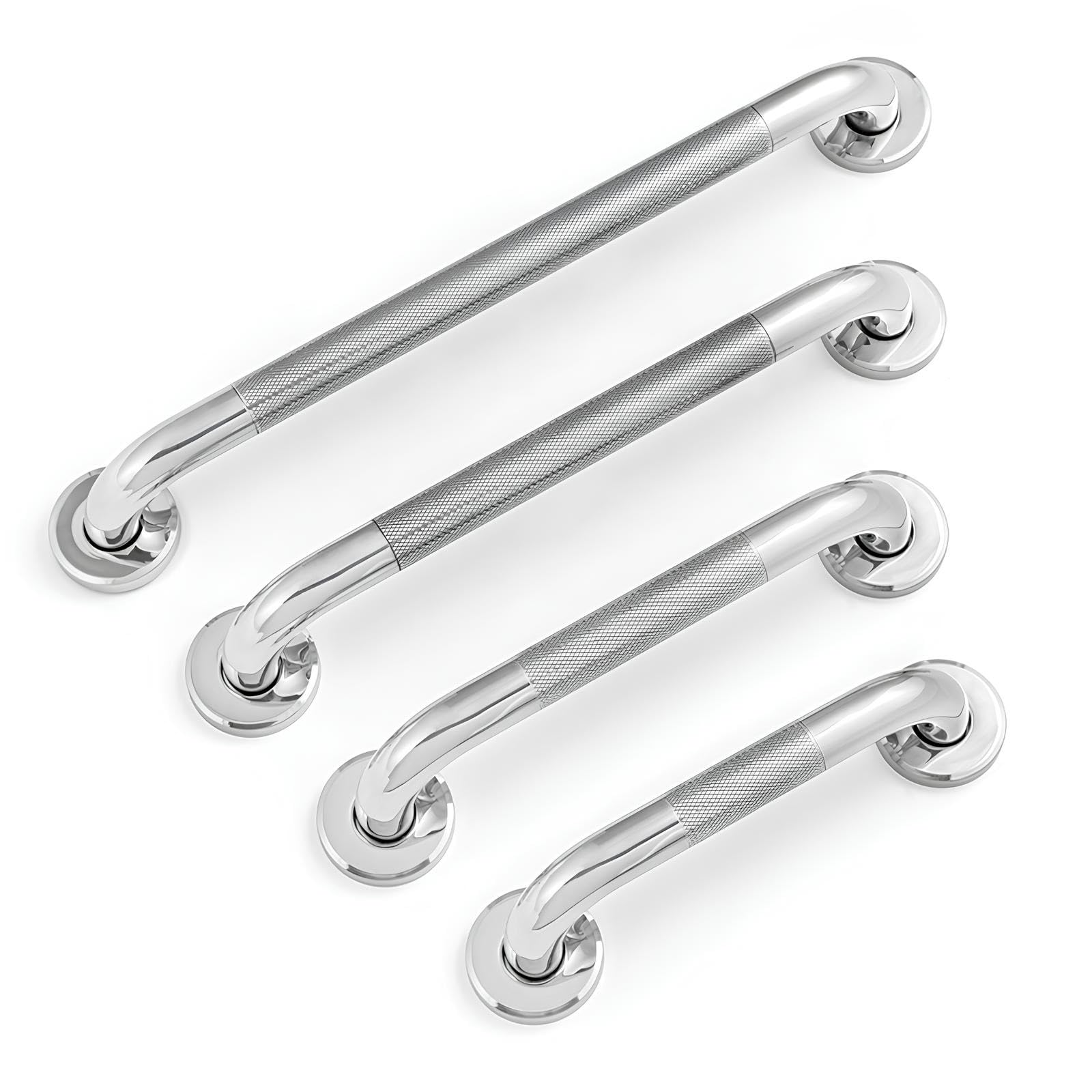 Bathroom Grab Bar Rail - 304 Stainless Steel Towel Rails, Anti-Slip Safety Handrail, Senior Assist Bath Handle for Elderly(53.5cm/21in)