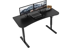 vivo 63 x 32 inch Electric Height Adjustable Standing Desk
