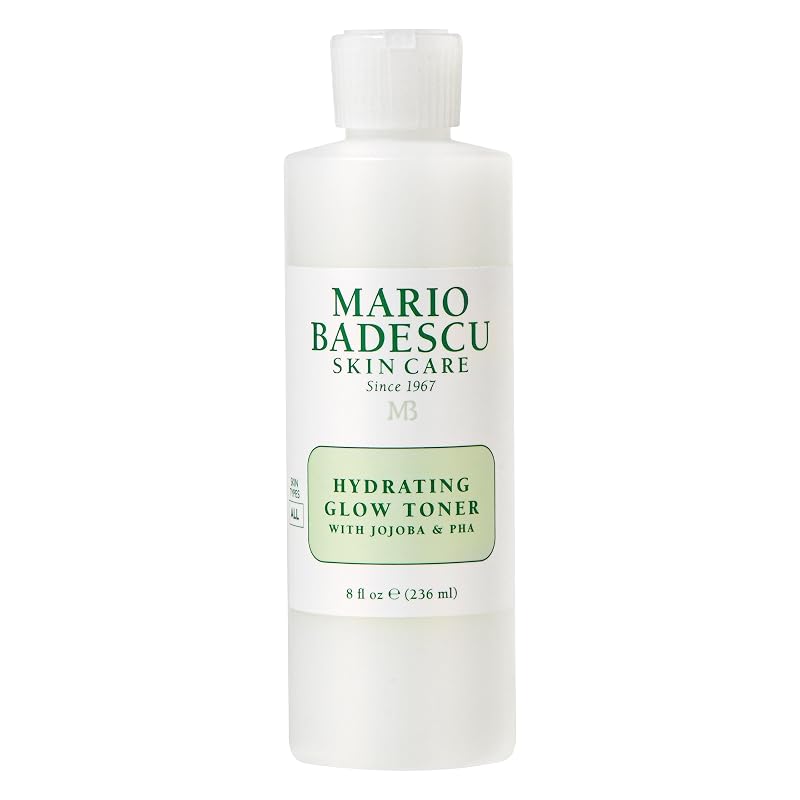 Tônico facial Mario Badescu Hydrating Glow com jojoba e PHA