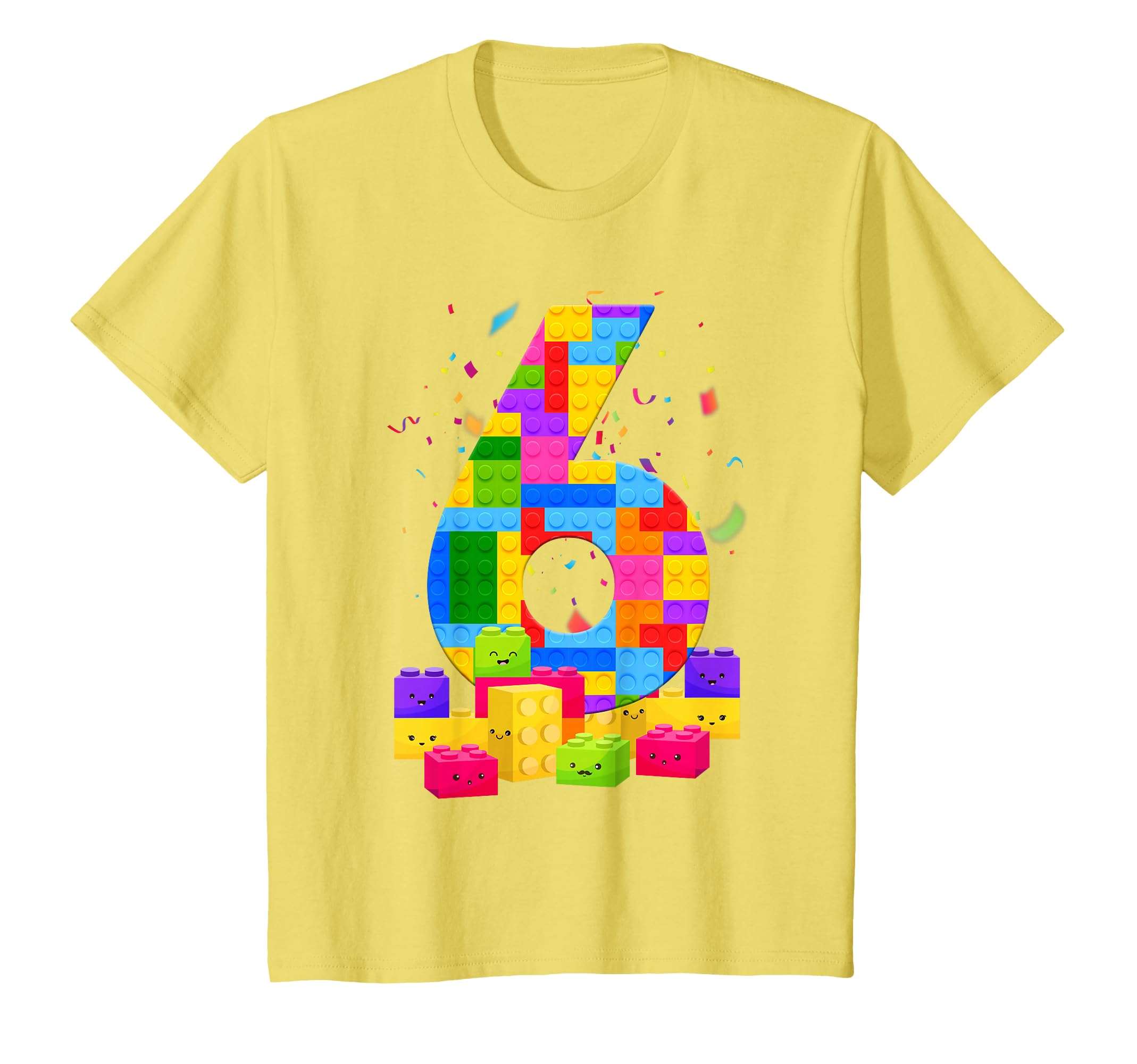 Photo 1 of ** purple **
6 Years Old Builder Boy Girl Building Blocks 6th Birthday T-Shirt size XS
