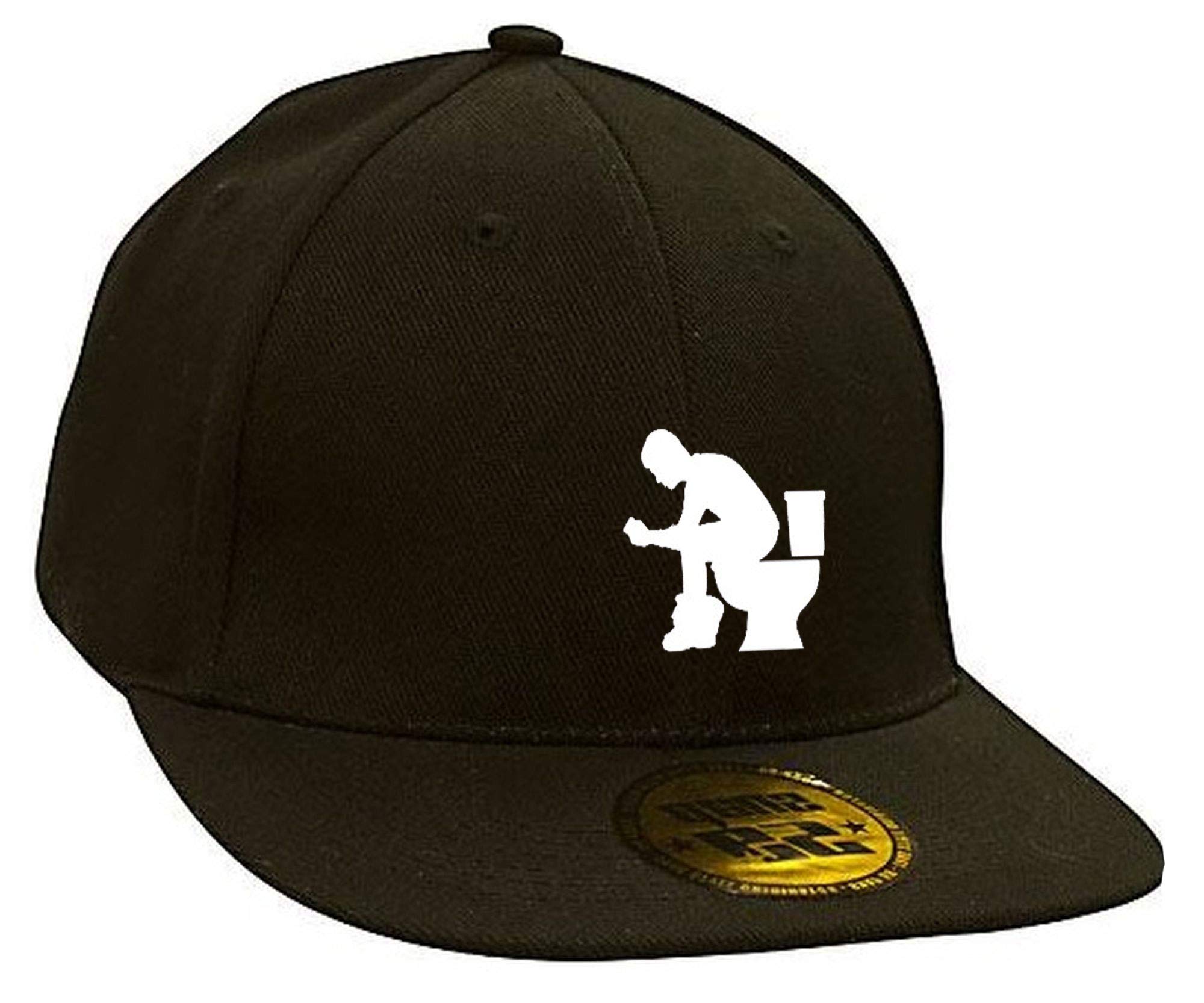 Morefaz Men's Restroom New Snapback Cap Game Over, Baseball Unisex Wo Flexfit Trucker Hat Caps (Restroom)