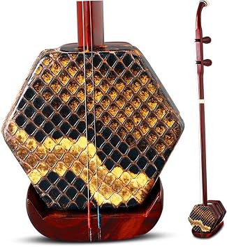 erhu instrument African Sandalwood Erhu Performance Tribe Erhu Two Strings Violin With Case And Accessories