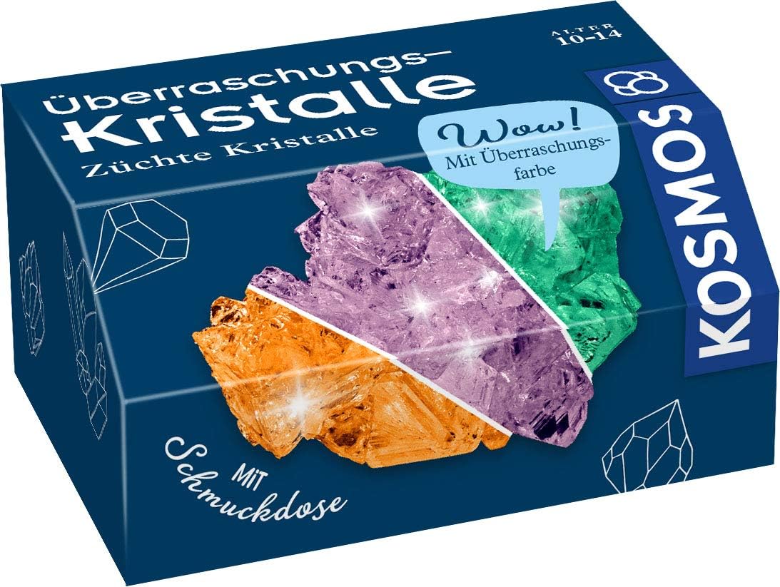 Kosmos657963 Surprise Crystals Self Growing Experiment Kit for Children, White