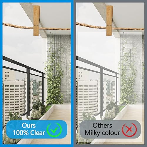 Miniatura 7 de Papel adhesivo de vinilo imprimible de alta calidad para impresora de inyección de tinta y láser, 100% transparente, 30 hojas autoadhesivas