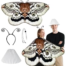 Halloween Couples Costume for Adults With Moth Wings with Lampshade