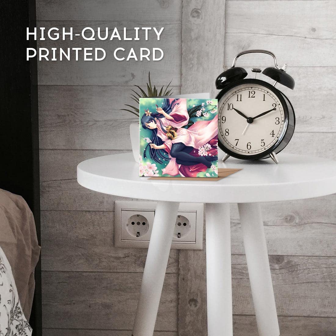 1 X Greeting Card Happy Monkey Banana Palm Tree - Blank Birthday - View #8