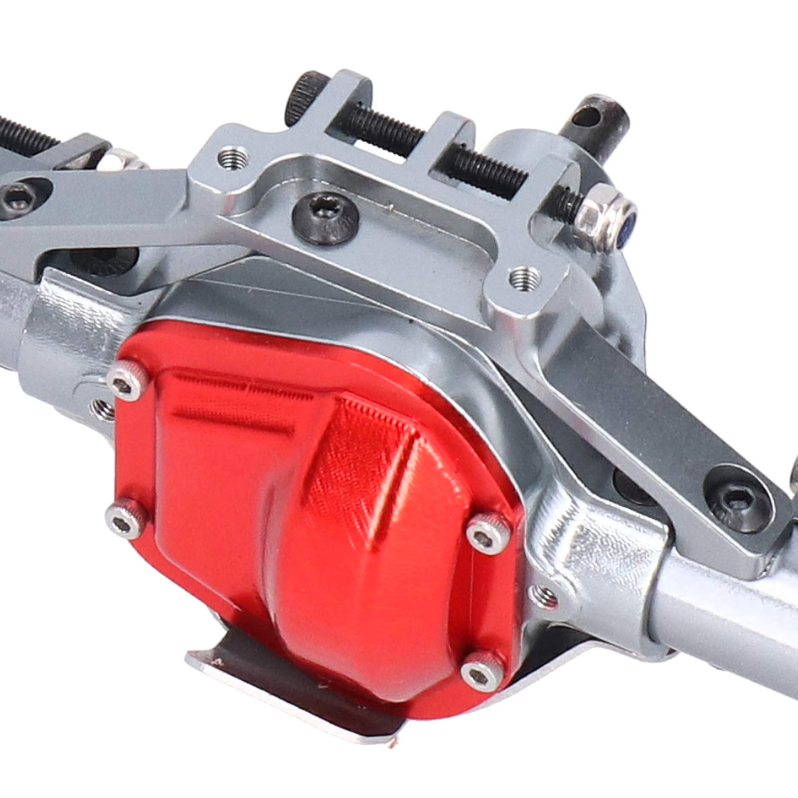 Ulepszenie Osi ze Stali Stopowej Aluminium - Zwiększona trwałość i Prześwit dla Modelu Samochodu RC SCX10 /10 RC, oś Przednia