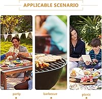 Vista 7 de Veemoon Cesta ovalada de alambre de metal: 2 cestas de alimentos reutilizables para servir recipientes decorativos para sándwich para almacenamiento