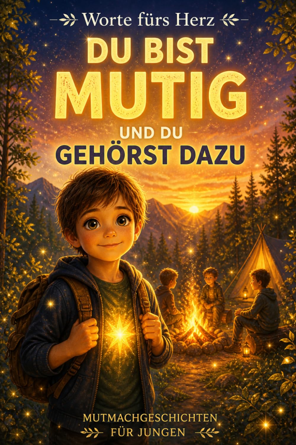 Du Bist Mutig, Und Du Gehörst Dazu: Eine herzerwärmende Kindergeschichte über Mut, Zugehörigkeit und die Entdeckung der eigenen inneren Stärke. (Worte fürs Herz)