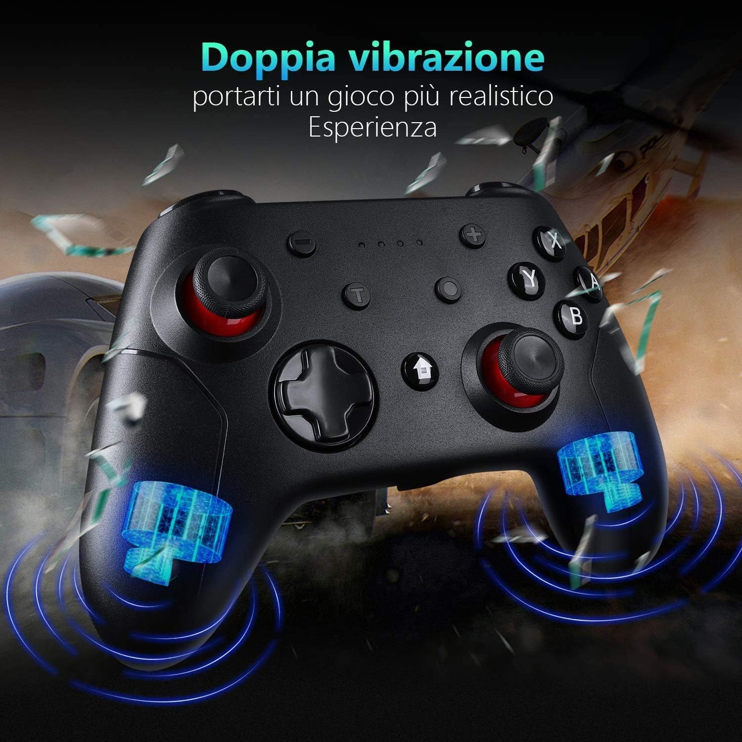 Flаѕh Sаlе Switch Controller for Nintendo Swicth/Switch lite Wireless Remote Pro Controller for PC Dual Vibration Gyroscopic Sreenshot Turbo Upgrade