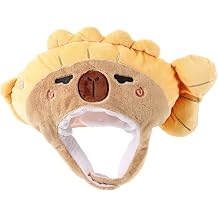 Plush Fish Shape Headwear Cosplay Yellow Croaker Headgear Cartoon Headwear Photo Prop
