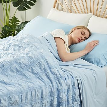 Cozy Bliss Cooling Comforter King and Pillow Cases King