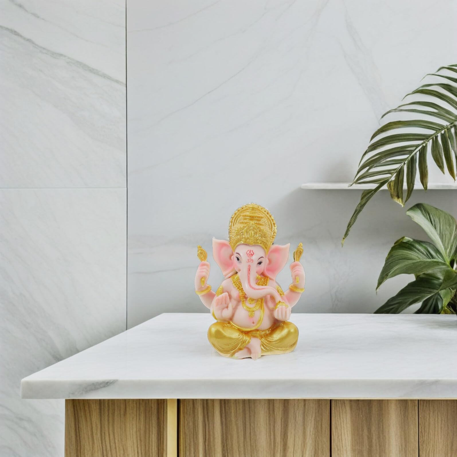OUNONA Elefante Scultura Figurina in Ornamento Casa per Ricchezza Decorazione Tavolo Soggiorno