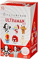 Vista 2 de nanoblock - Ultraman - Ultraman Vol. 2 (Juego Completo Caja Ciega), Kit de Construcción Serie Mininano