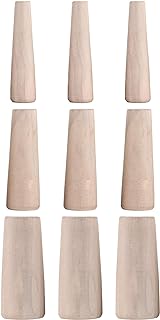 Wooden Plug, 9 Pcs Marine Emergency Plug,Safety Wooden Plug Leaks Stop Plug Accessory for Marine Boat Yacht Sailing Fishing