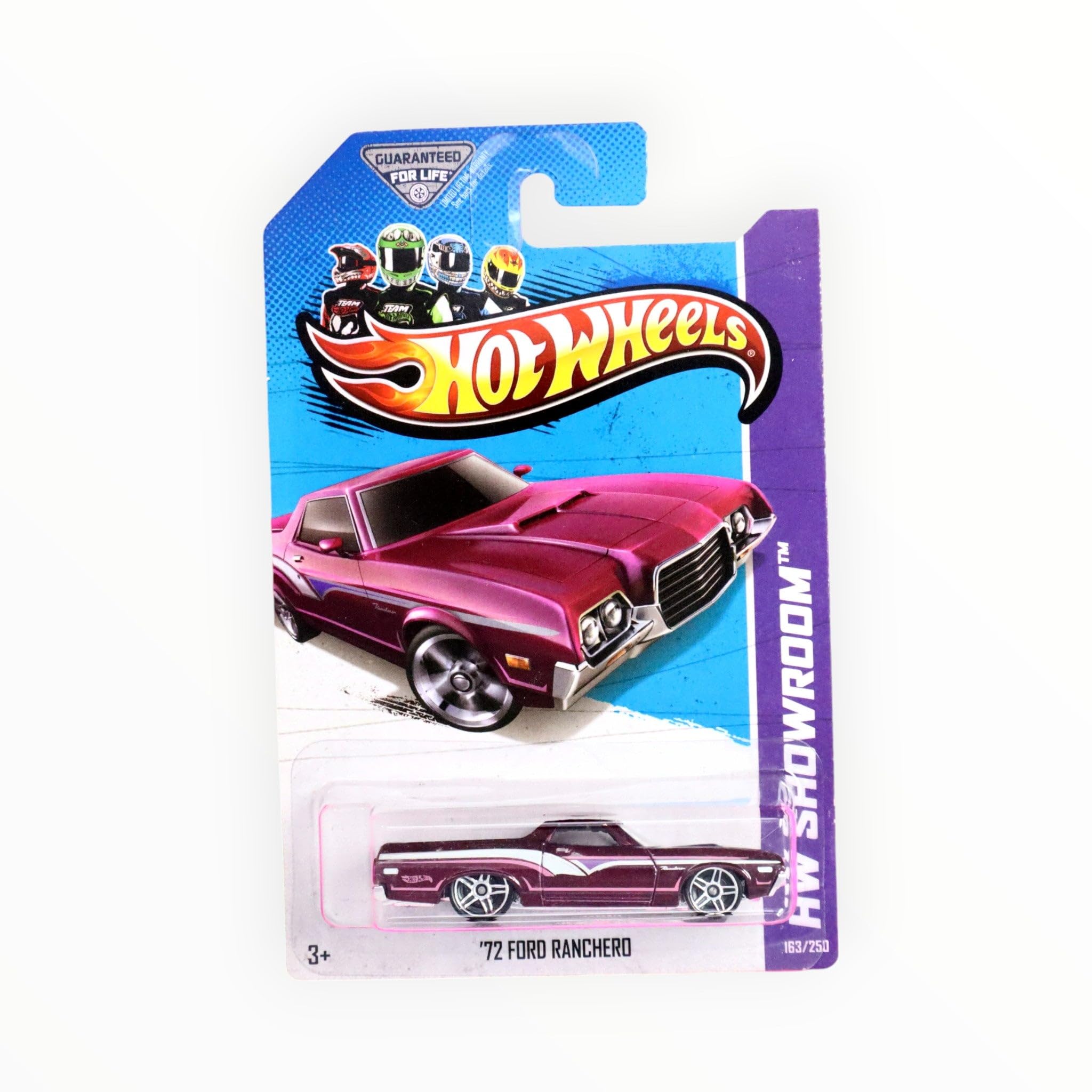 Amazon.com: Hot Wheels HW Showroom 72 Ford Ranchero Dark Maroon