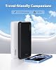 Miady 2-Pack Batería Portátil 10000mAh Dual USB, Cargador Tipo C, Banco de Energía Delgado para iPhone 17/16/15/14, Galaxy S24/22, Android etc 8