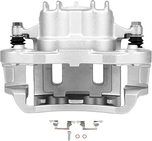 Miniatura 18 de SCITOO Pinza de freno trasera izquierda con soporte 18-B4837 compatible con Chrysler Aspen 2007-2009 para Dodge para Durango 2004-2009 para Dodge