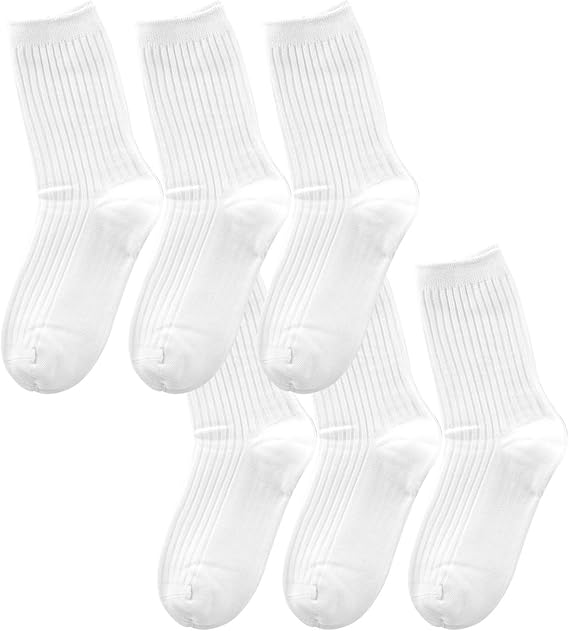 Amazon 通学用靴下 18cm cm 4 6歳 靴下 スクールソックス 靴下 白い靴下 子供 ショートソックス ６足組セット ハイソックス 子供 ソックス スクールソックス 抗菌防臭 吸水速乾 男女兼用 通園 通学 スポーツソックス ガールズ 幼稚園 小学校生 中学校生 高校生