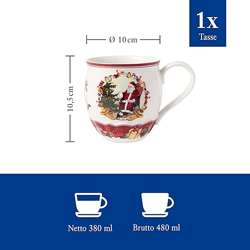 Miniatura 9 de Villeroy & Boch 14-8332-3635 Plato de repostería, Porcelana, Rojo