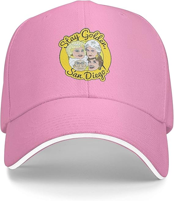 Unisex The Golden Girls Baseball Cap Casual Adjustable Beach Hat Sun