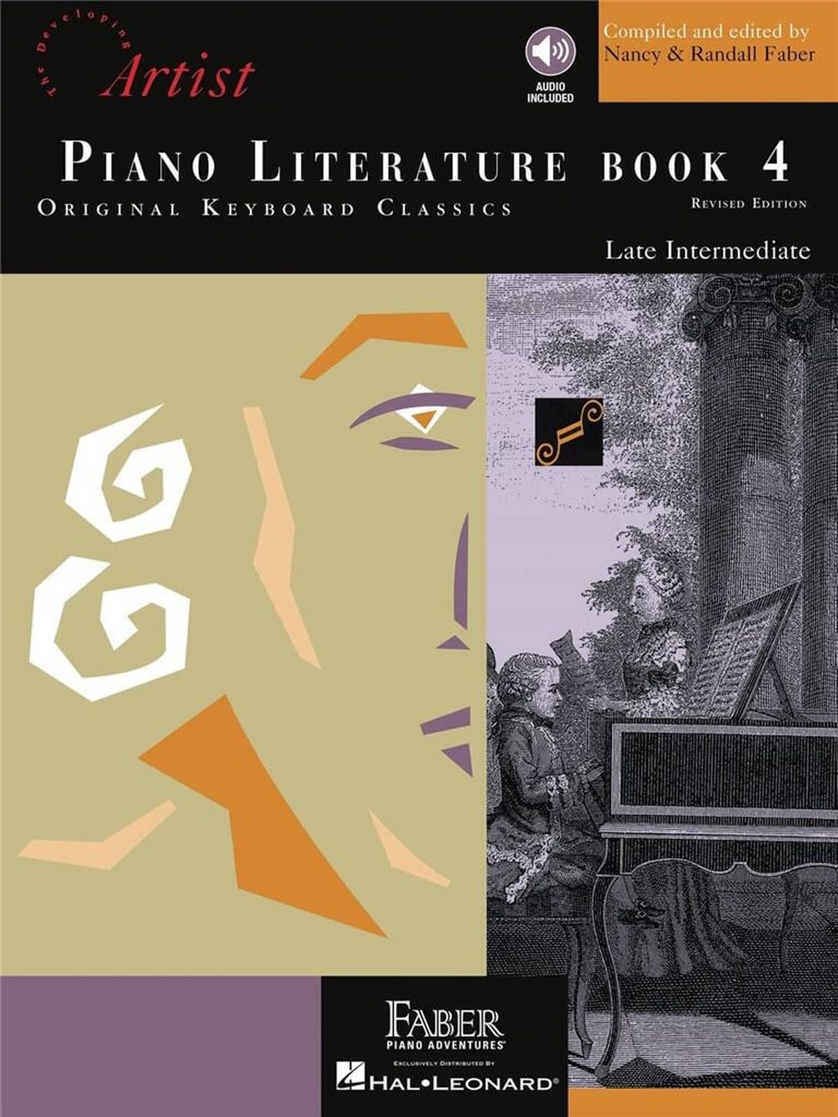 Piano Adventures Literature Book 4. Includes Audio Online: Developing Artist Original Keyboard Classics