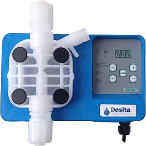 Pompa Dosa Trice Peristaltica MP2-R - Per Dosa Ggio Brillantante, Portata 2 L/h, Pressione 3 Bar - Con Tubo In Silicone - Foto 2