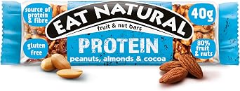 Eat Natural Bars, Peanuts, Almonds & Cocoa with Dates, 12 x 40g