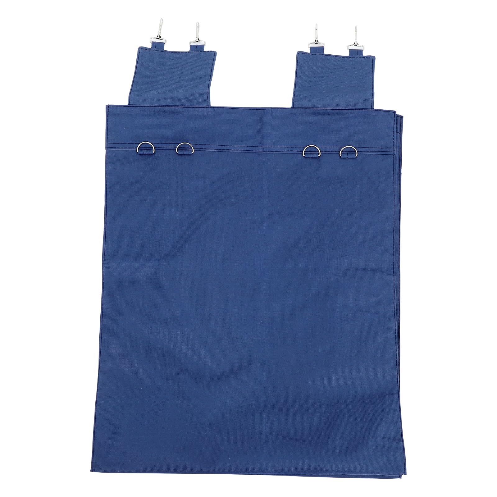 Bolsa de limpieza con compartimentos organizador textil gris para carritos de hotel
