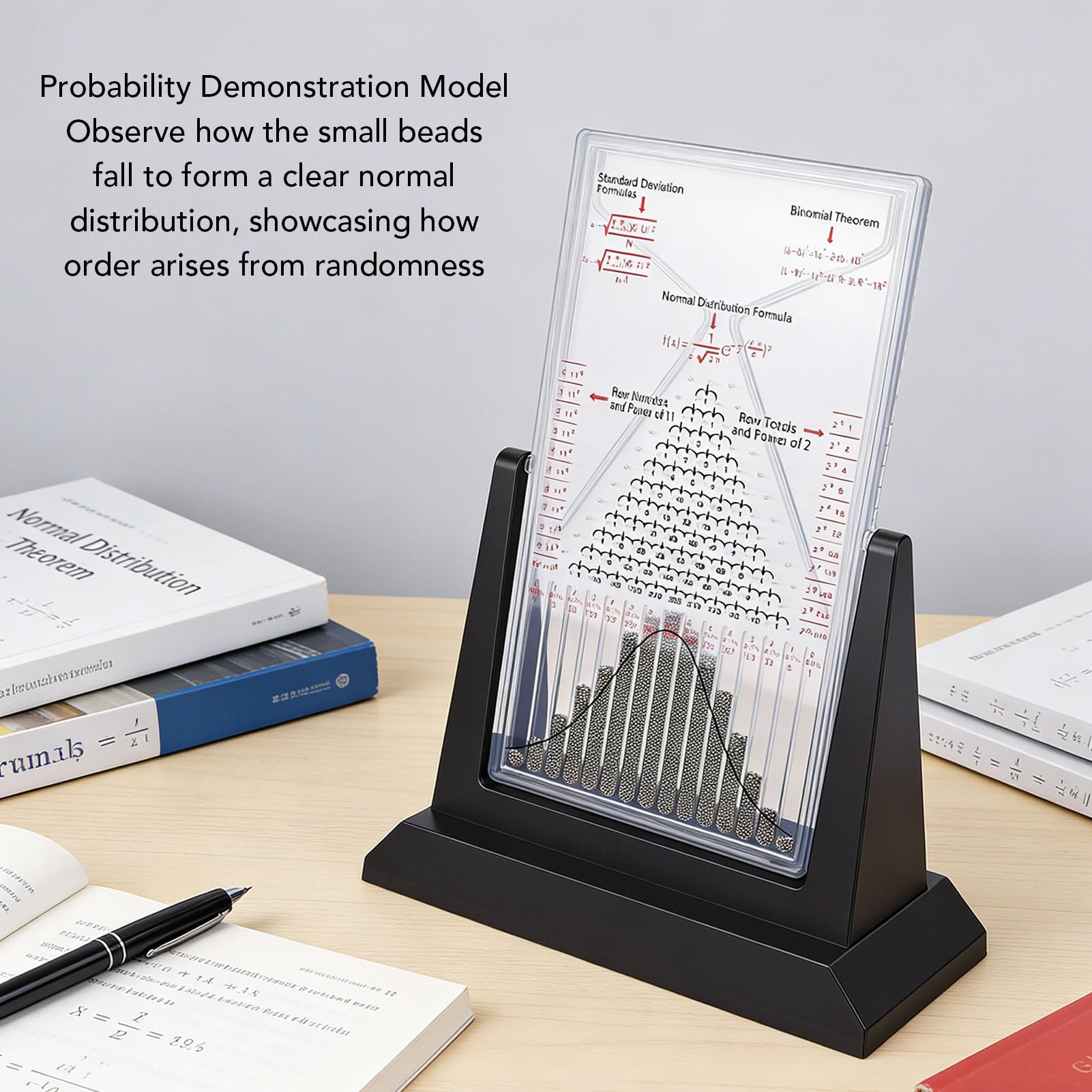 Galton Board Probability Demonstration Model, 2800 Stalowych Kulek
