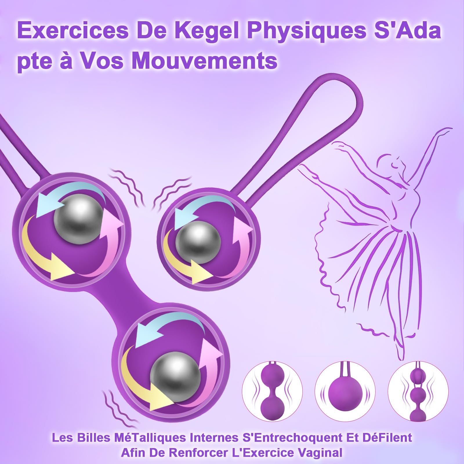 Sex Toýs Femme Couple Clitoridien Oeuf Vibrant Femme à Distance Gode Vibro-Masseur Va et Vient Vibromasseurs Feminin à Distance Vibro Clitoridiennes 10 Modes Sex Toys Jeux Sexuelle Adulte Couple