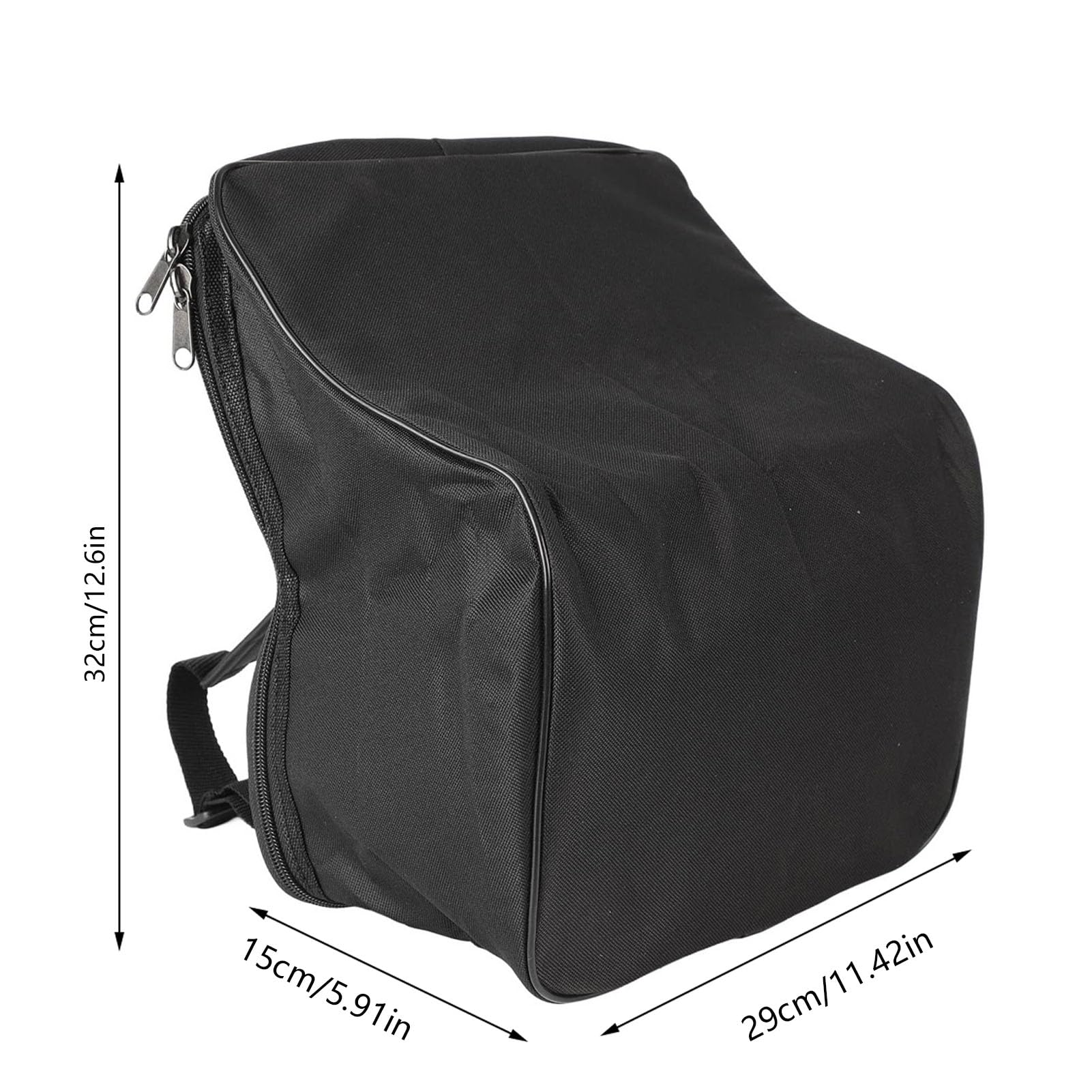 Custodia per Fisarmonica, Impermeabile e Antiurto, Tessuto Oxford, Accessori Inclusi, per Protezione e Trasporto Fisarmonica Portatile, per Musicisti, Studenti, e Professionisti