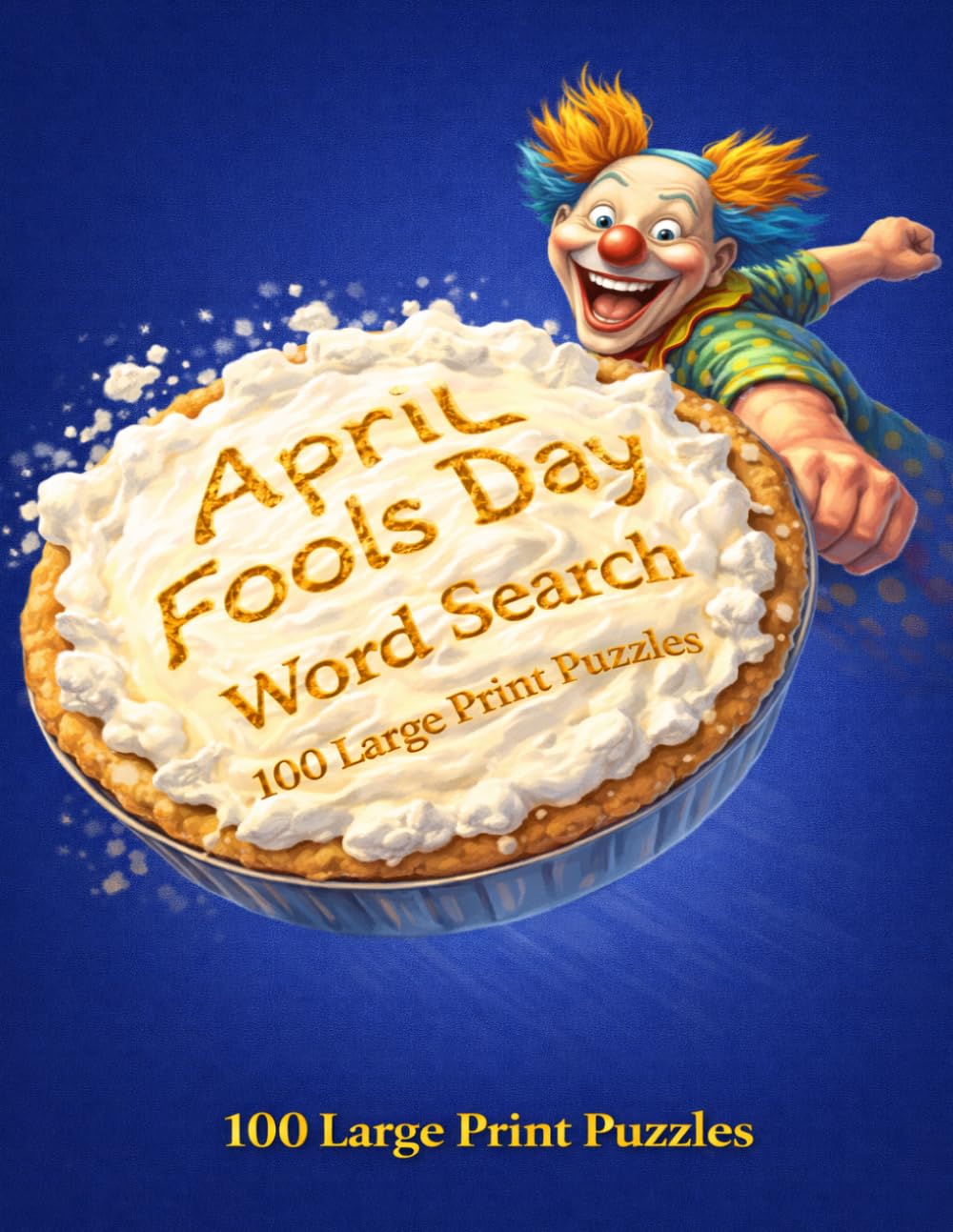 April Fools Day Word Search: 100 Large Print Puzzles Featuring the History of Humor, Famous Hoaxes, Comedy Legends, and the Science of Laughter (Holiday Collection)