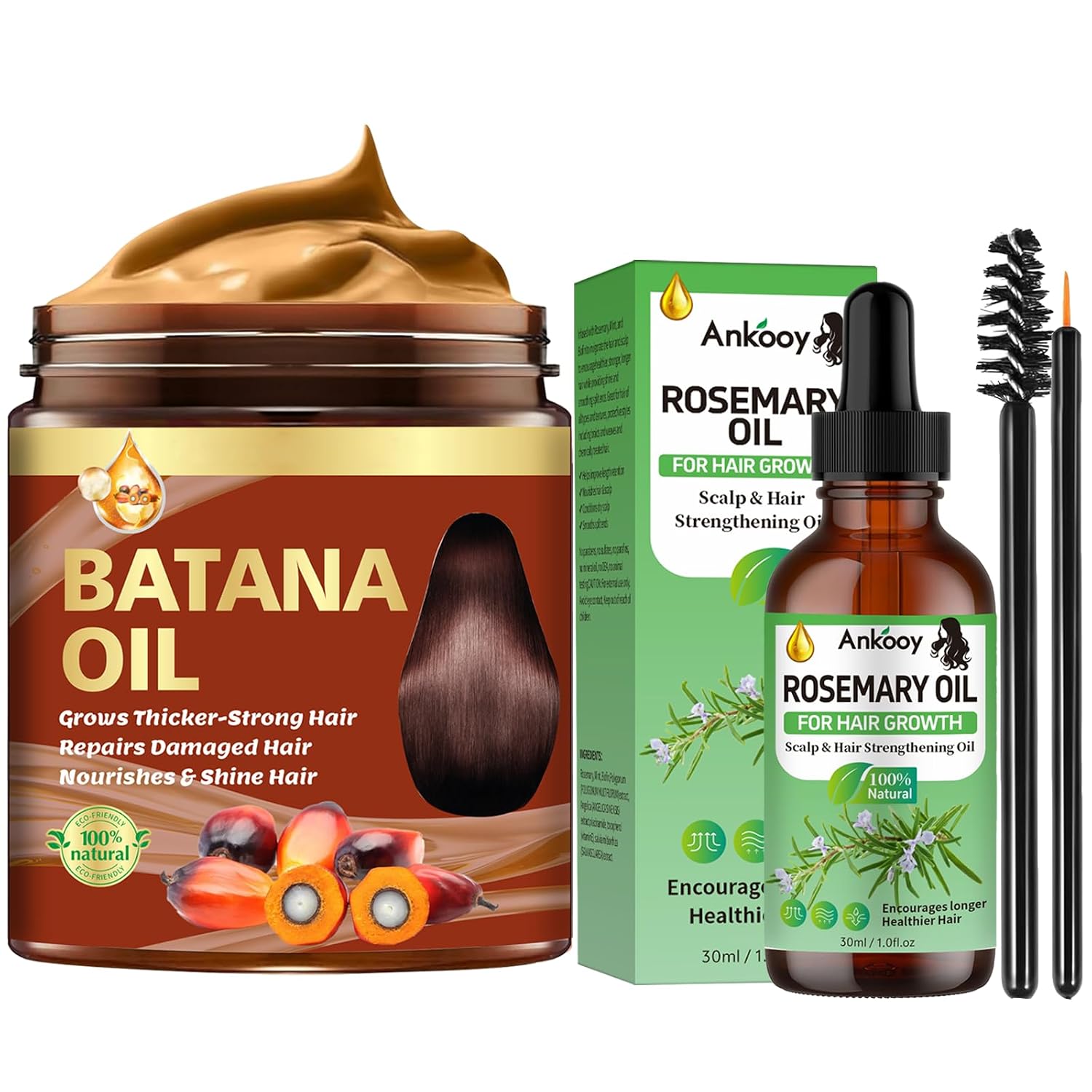 Batana Oil Hair Growth Serum - Promotes Thickness & Nourishment