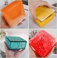 Vista 6 de FineInno Square Storage Box Resin Casting Molds with Lid Water Ripple Stackable Box Silicone Molds Jewelry Case Epoxy Mold DIY Trinkets Organizer