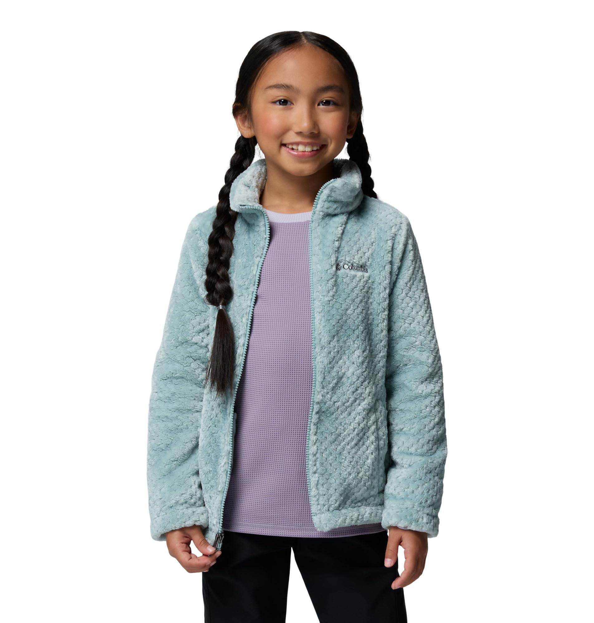 Columbia Fire Side™ Sherpa Full Zip Pile Sherpa con zip intera Youth Girls (Pacco da 1)