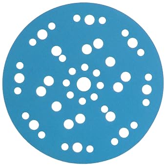 Ceramic Sanding Discs 150 mm 47-Hole 50x Mix 80-800 for Wood / Car