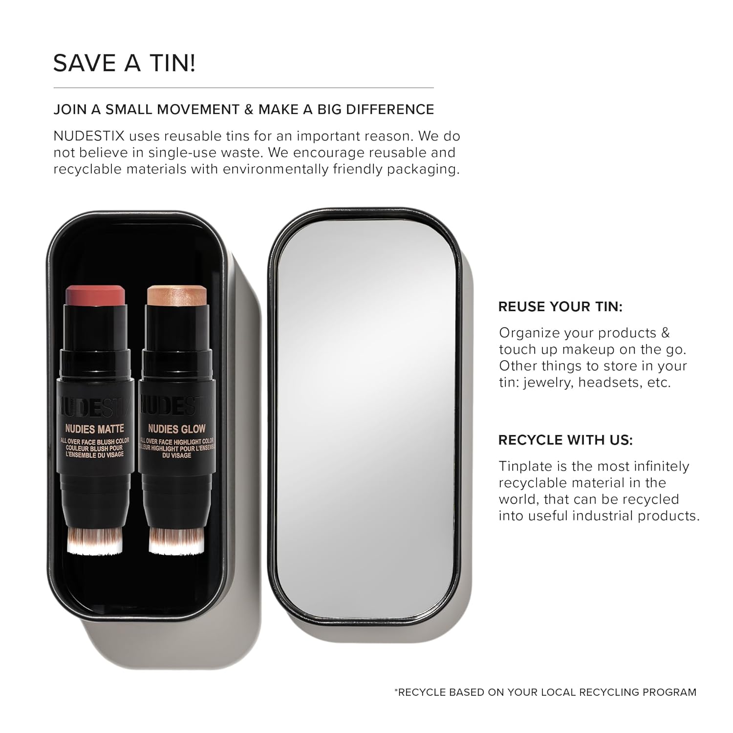 Nudestix Baby Nude Skin Kit – Full-Size Cream Blush & Highlighter Stick Duo for Natural Glow | Multi-Use Makeup for Cheeks, Lips & Eyes | Vegan, Cruelty-Free, Clean Beauty Essentials - Image 5