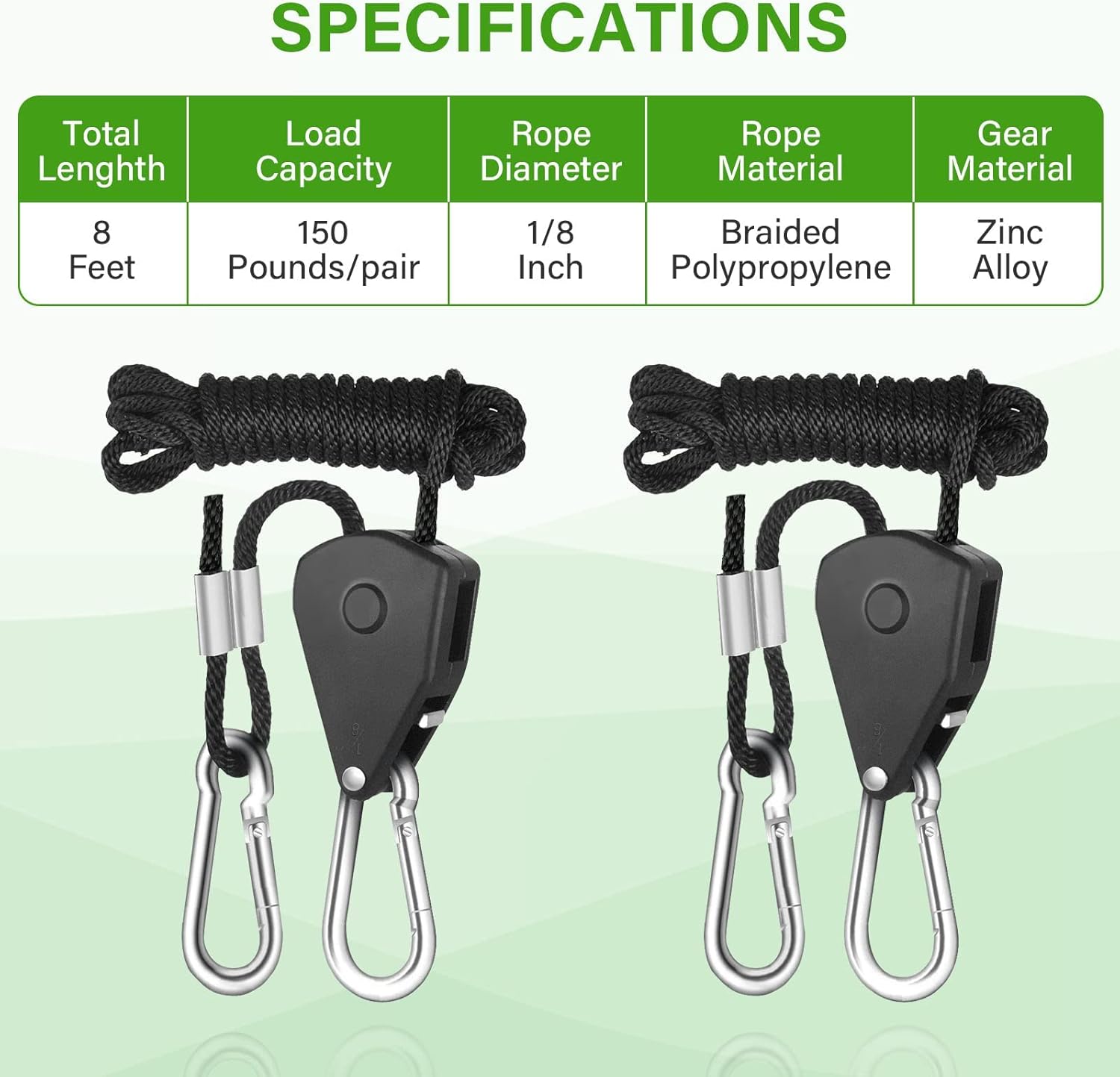 iPower 4" Air Carbon Smelliness Control with Australia Virgin Charcoal, Reversible Flange, Pre-Filter and 1-Pair 1/8 Inch 8-Feet Long Rope, Fit with Inline Duct Fans for Grow Tents