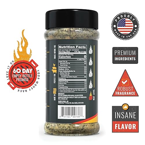 Miniatura 7 de Grillaholics Paquete de condimentos SPG  Incluye nuestro condimento estándar de sal y pimienta y SPG + mantequilla frotada