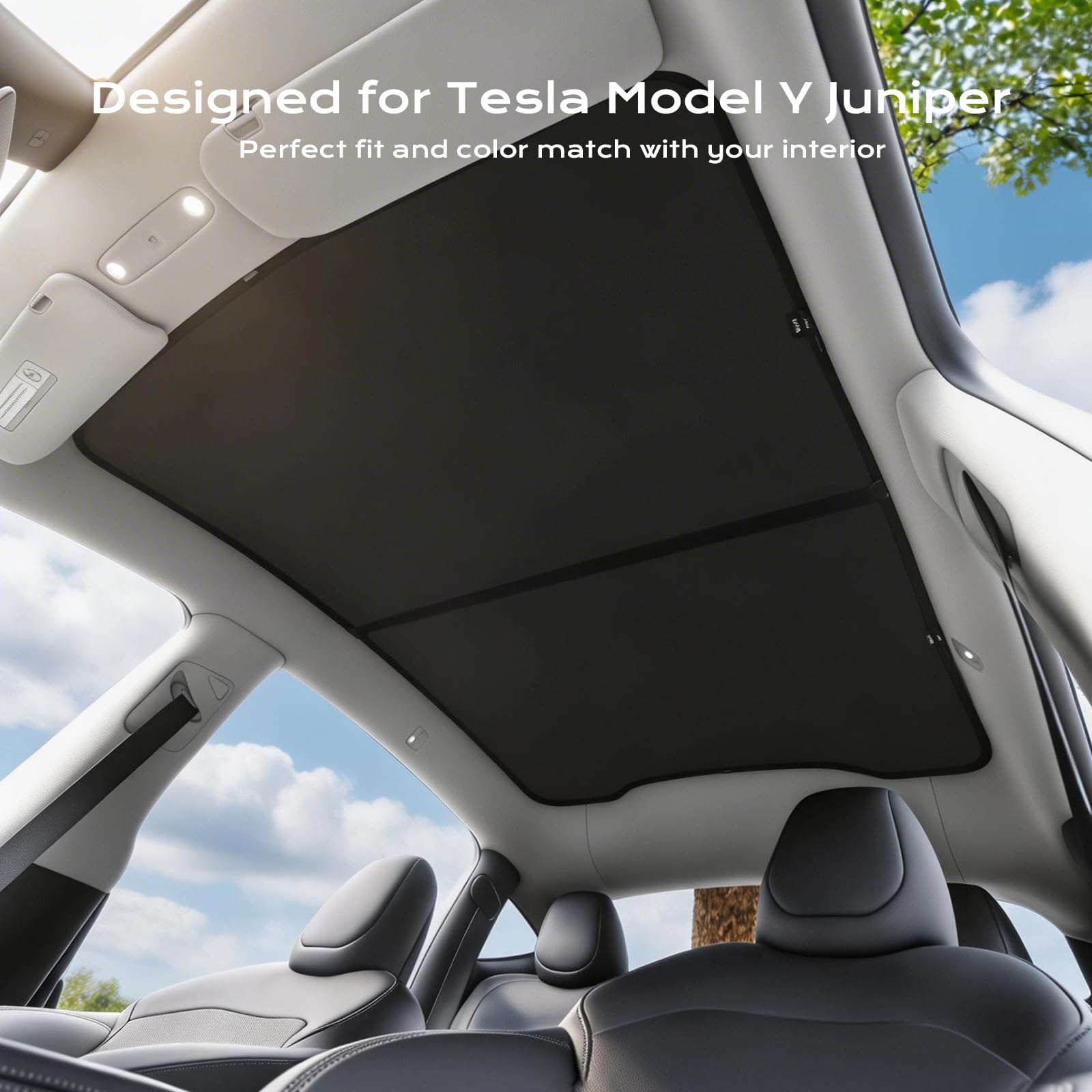 Amazon | Tesla Model Y ジュニパー サンシェード ルーフ 2025-2026