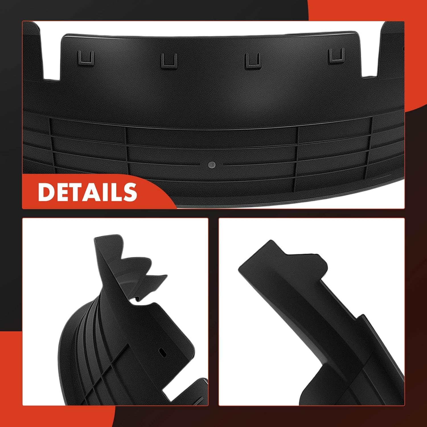 A-Premium Lower Engine Radiator Cooling Fan Shroud Compatible with Ram 2500, 3500, 4500, 5500, 2014-2021, 6.4L