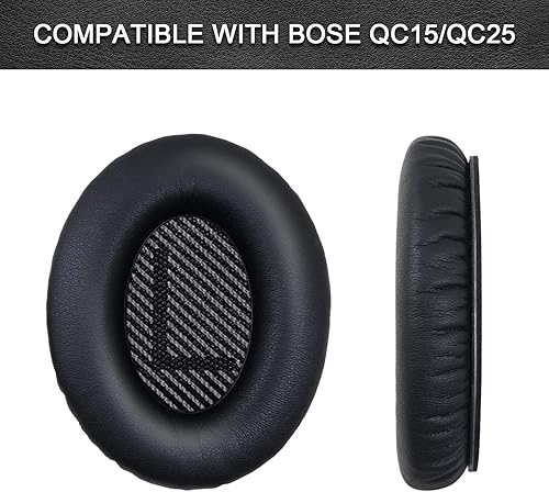 Miniatura 2 de Almohadillas de repuesto para auriculares Bose QuietComfort 15QuietComfort 25 (QC1525), almohadillas de repuesto para auriculares con espuma