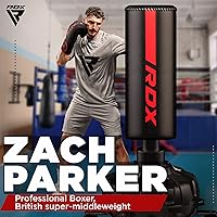 Vista 13 de RDX Boxing Gloves, Pro Training Sparring, Maya Hide Leather, Muay Thai MMA Kickboxing, Men Women Adult, Heavy Punching Bag Focus Mitts Pads Workout