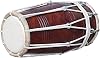 Handmade Wooden Dholak Special Half Rope Dholak Drum Sheesham Wood Musical Instrument