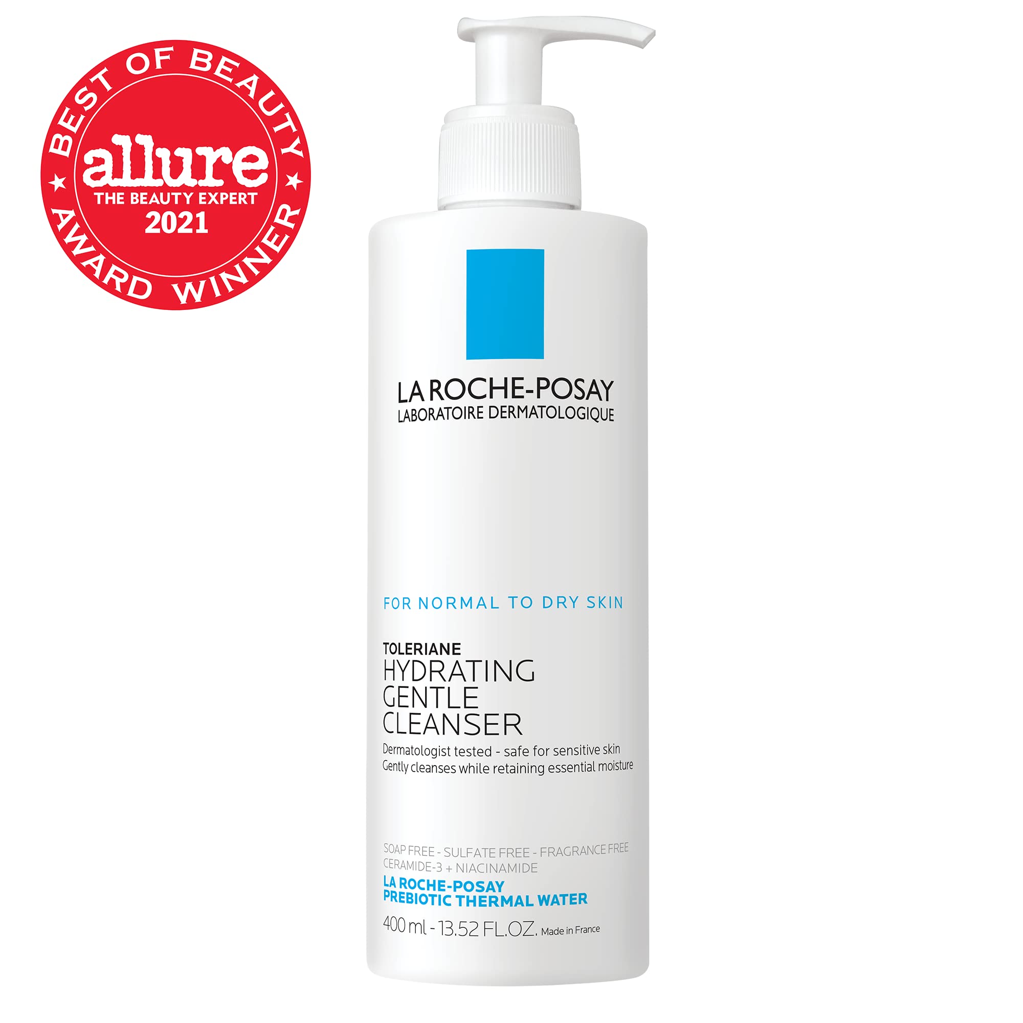 Buy La RochePosay Toleriane Hydrating Gentle Face Cleanser, Daily Facial Cleanser with