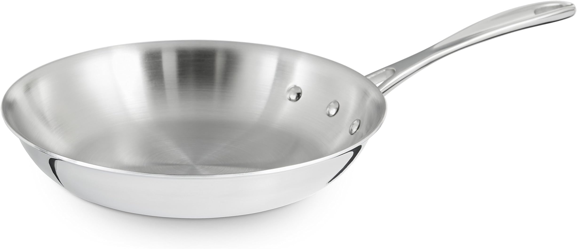 Triply Stainless Steel 8-Inch Omelette Fry Pan