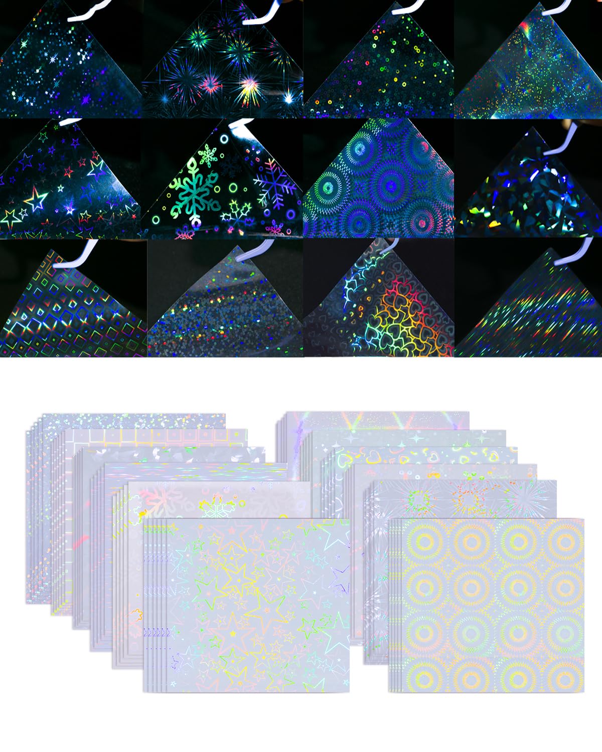 Amazon.com: Button Maker Supplies 200 PCS Sparkling Stickers Paper for Pin  Maker Machine Kit, 12 Styles Holographic Laminate Sheets for Button Maker  Machine, Holographic Paper for Button Press