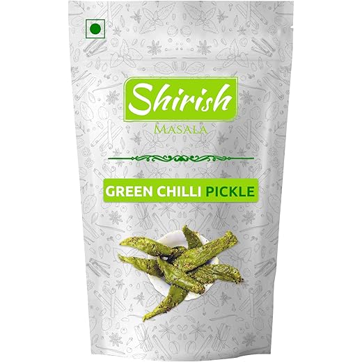 Shirish Green Chilli Pickle 900g